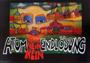 Atom - Endlösung by Friedensreich Hundertwasser